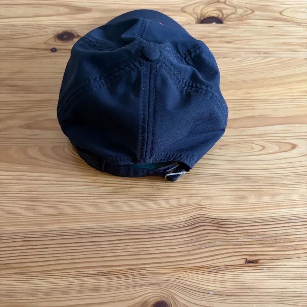 Women Under Armour Hat Strapback Black Pink Embroidered Logo Casual Polyester